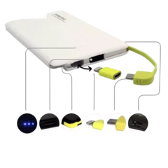 Carregador Portátil Pineng Power Bank 10.000mah,5000mah com adaptador iPhone,V8 - comprar online