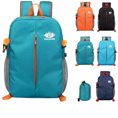 Mochila Unissex Leve Impermeável Dobrável Para Exterior Casual De Viagem Grande Capacidade - comprar online