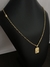 Corrente Cartier + Pingente Placa Cristo - comprar online