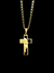 Corrente grumet + Pingente Face de Cristo