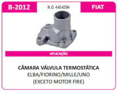 Tampa Válvula B2012 Fiat Elba Fiorino Mille Premio Uno Fiasa - 4454294 - - comprar online