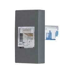 Módulo RJ 45- Grafite - Alumbra