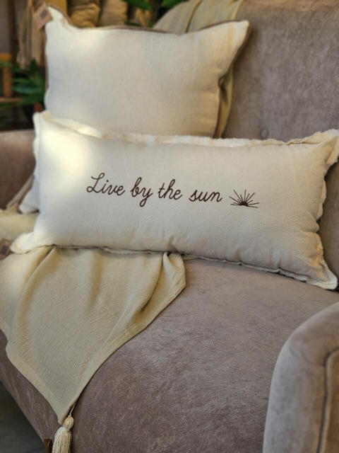 ALMOHADON LIVE BY THE SUN - comprar online