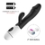 Vibrador feminino motor duplo, brinquedo adulto em silicone com 30 de velocidade na internet