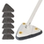 Imagem do Esfregão rotatable 360 extensível ajustável 110 cm da limpeza do mop para o espanador profundo da limpeza da parede do assoalho da telha da banheira