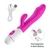 Imagem do Vibrador feminino motor duplo, brinquedo adulto em silicone com 30 de velocidade