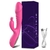 Imagem do Vibrador de coelho para as mulheres poderoso g ponto feminino clitóris estimulador vibratório recarregável silencioso brinquedo do sexo