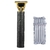 Máquina de corte de cabelo clippers recarregável barbeador elétrico profissional aparador de cabelo para homens e barbeiros na internet