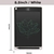 Imagem do Brinquedos para crianças 8.5 Polegada placa de desenho eletrônico tela lcd escrita digital gráfico desenho tablets eletrônico almofada escrita