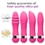 Vibrador vaginal clitóris anal com várias velocidades para adultos unissex, ponto g, plugue, brinquedos sexuais para mulheres e homens, loja de consolo feminino - comprar online