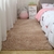 Tapete de pelúcia piso tapete macio decoração de sala de estar adolescente capacho nórdico fofo tamanho grande tapetes grossos para meninas quarto infantil - loja online
