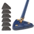 Esfregão rotatable 360 extensível ajustável 110 cm da limpeza do mop para o espanador profundo da limpeza da parede do assoalho da telha da banheira - comprar online
