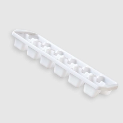CUBETERA X2 PLASTICA BLANCA