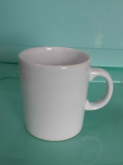 TAZA CERAMICA BLANCA LISA