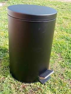 CESTO ACERO NEGRO/BLANCO 20 LTS