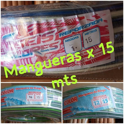 MANGUERA 1" X 15 METROS