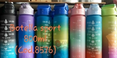 BOTELLA SPORT TRICOLOR 800ML MM