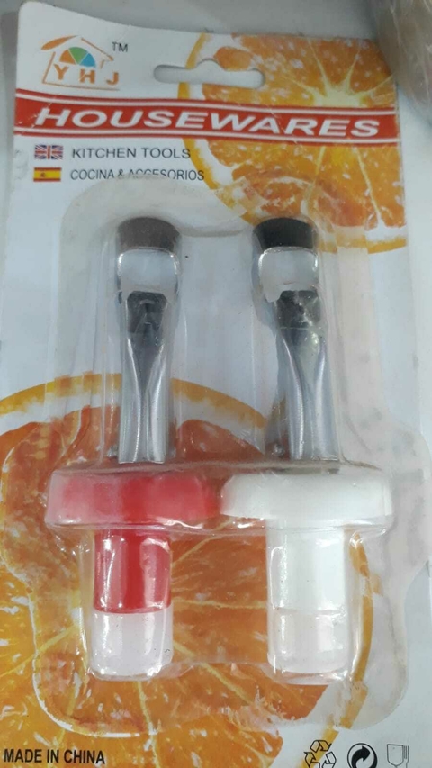 SET X 2 TAPONES HERMETICOS PARA BOTELLAS - comprar online