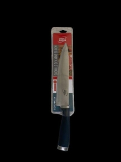 CUCHILLA ACERO 20CM MGO NEGRO - comprar online