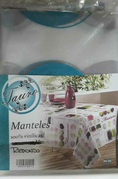 MANTEL SATIN REDONDO 1.80 MTS - comprar online