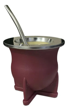 MATE NATIVO NEGRO/BORDO - comprar online