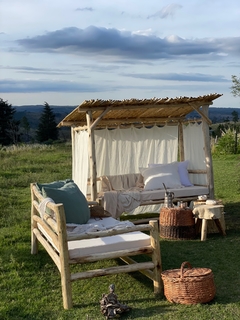 Sillon de madera de exterior