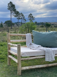 Sillon de madera de exterior