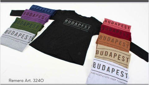 3240 Remera Manga Larga - comprar online