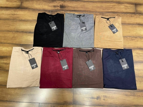 6087 Sweater Basico Escote V