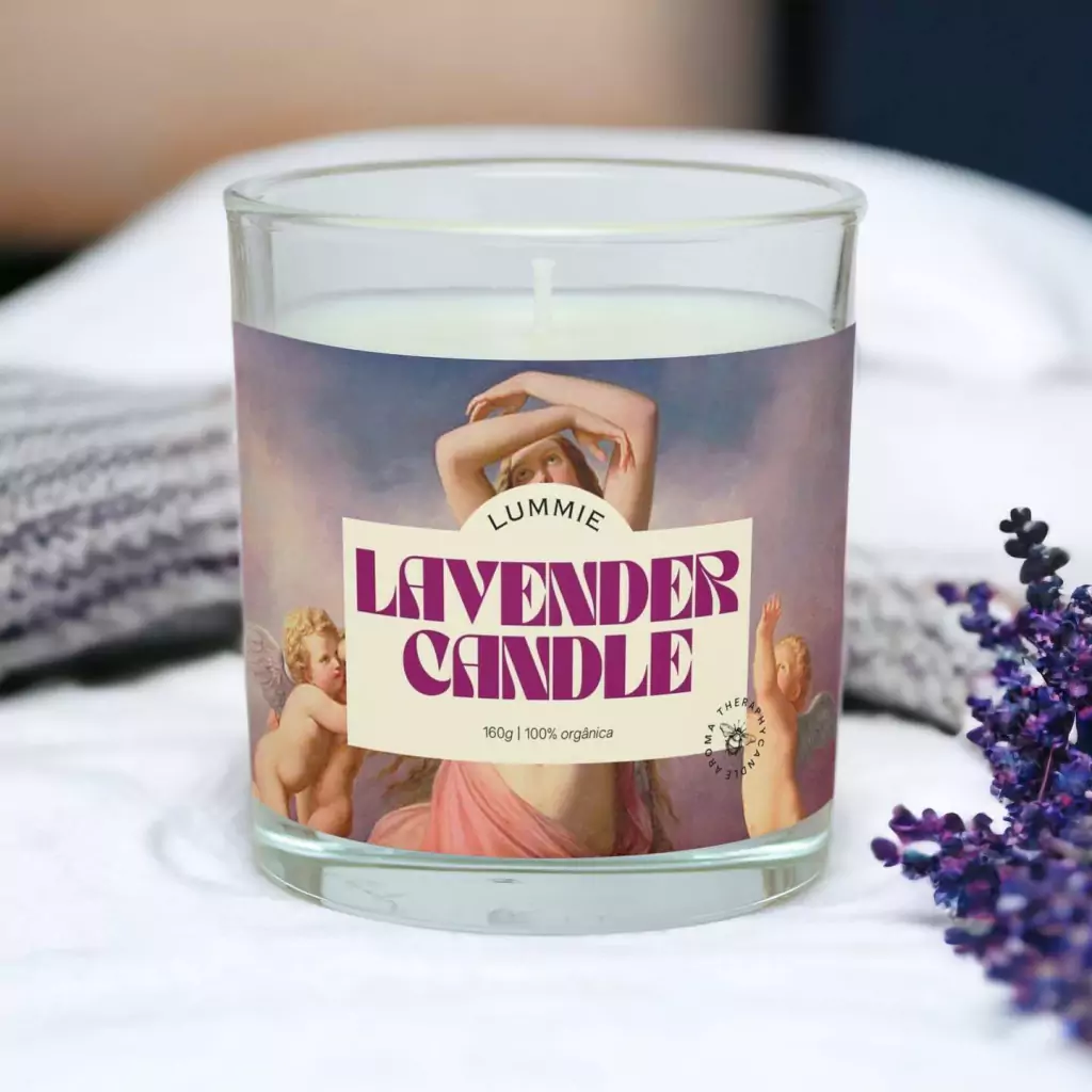 Lavender Candle - Vela aromática de Lavanda