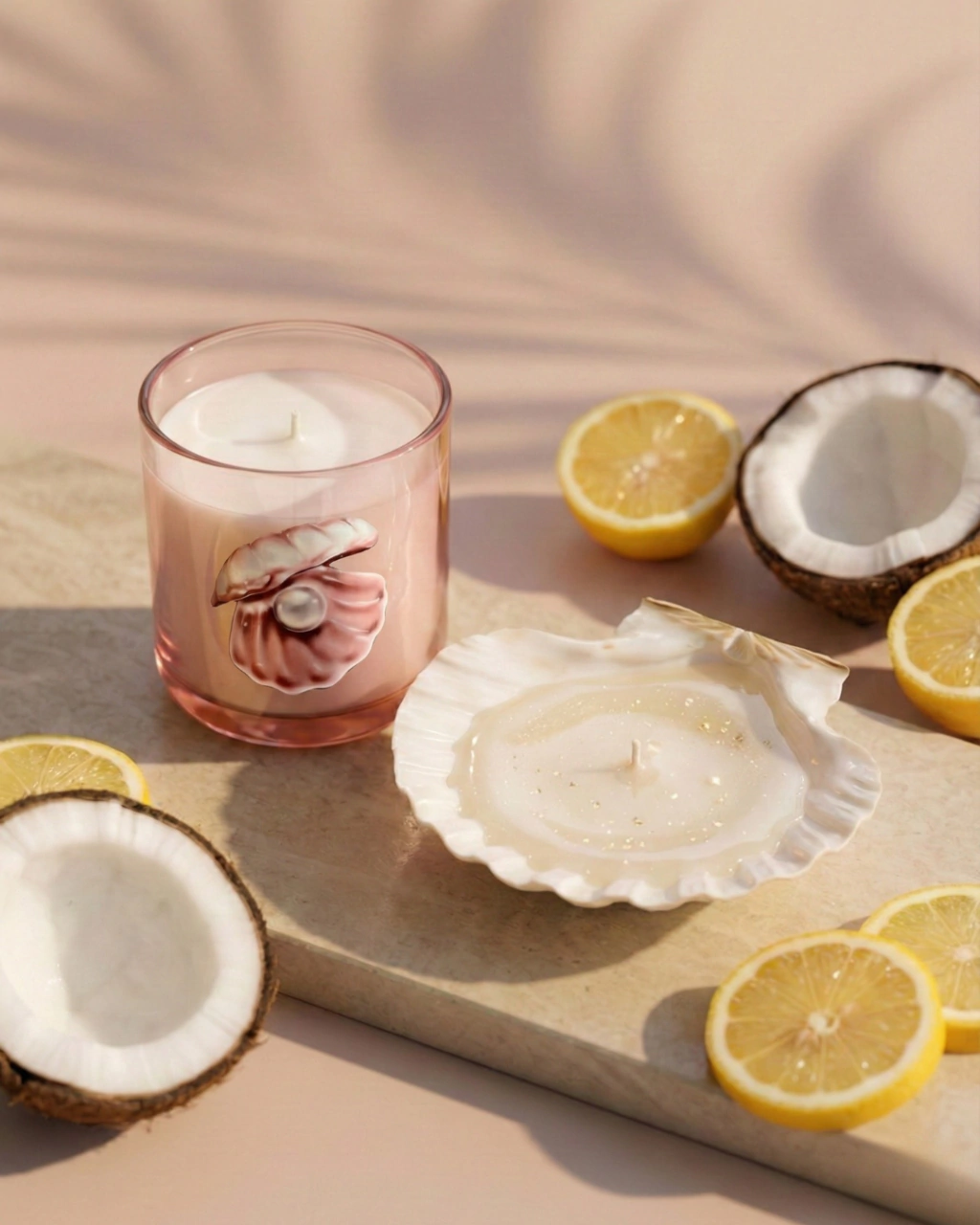 KIT OCEAN PINK PEARL (Concha + Copo)