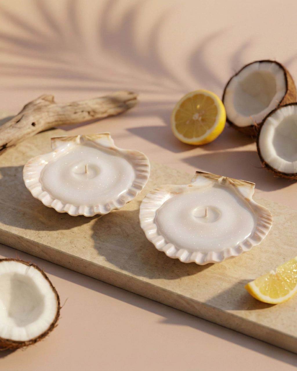 KIT SEREIA (2 Velas Hidratantes em Concha)