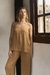 BLUSA SEM ALÇA CAMEL