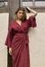 CONJUNTO | SAIA E KIMONO MALBEC - comprar online