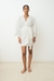 SAIA CURTA TRANSPASSADA OFF WHITE - comprar online