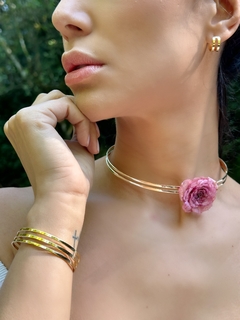 Bracelete Rosa Flor - comprar online