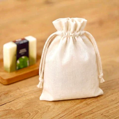 Bolsa de lienzo 2 cordones 13 x 17 cms