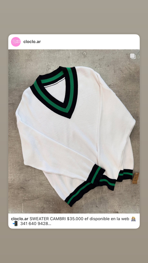 SWEATER CAMBRI - comprar online