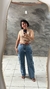 Calça Jeans Cargo - comprar online