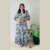 Imagem do Vestido longo em viscose -Vestido Silvia
