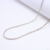 Cordão Baiano Ródio Branco - comprar online