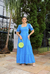 Vestido Longo Bordado