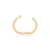 Pulseira com escrita Love cravejada