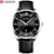 Curren-novo relógio de pulso masculino, relógio de quartzo com pulseira de couro, marca de luxo, relógios de negócios para homens - comprar online