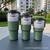 Garrafa térmica isolada de aço inoxidável da caneca térmica de dupla camada grande capacidade com frascos portáteis do vácuo da palha - comprar online