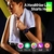 Zeblaze Btalk 2 Lite Relógio Inteligente Grande 1.39 ''Display HD Chamadas Telefônicas Bluetooth 24H Saúde 100 + Modos de Treino para Mulheres