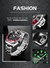 Relógio militar masculino LIGE pulseira de aço inoxidável data relógios masc - Outlet Oliver