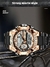 2023 LIGE Sport Men Quartz Digital Watch Creative Diving Watchs Men Water Alarm - comprar online