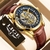 Imagem do LIGE Relógios para Homens Wartterproof Esporte Big Mens Watch Top Marca Oco Rel