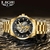 LIGE Relógios para Homens Wartterproof Esporte Big Mens Watch Top Marca Oco Rel - loja online